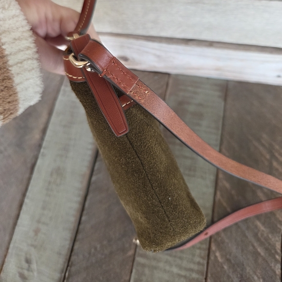 Dooney & Bourke Suede Bag - Picture 3 of 12